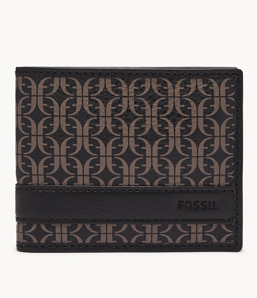 Cartera Fossil Men's Lufkin PVC Bifold