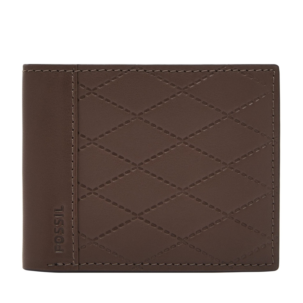  CarteraFossil Men's Journee Leather Traveler