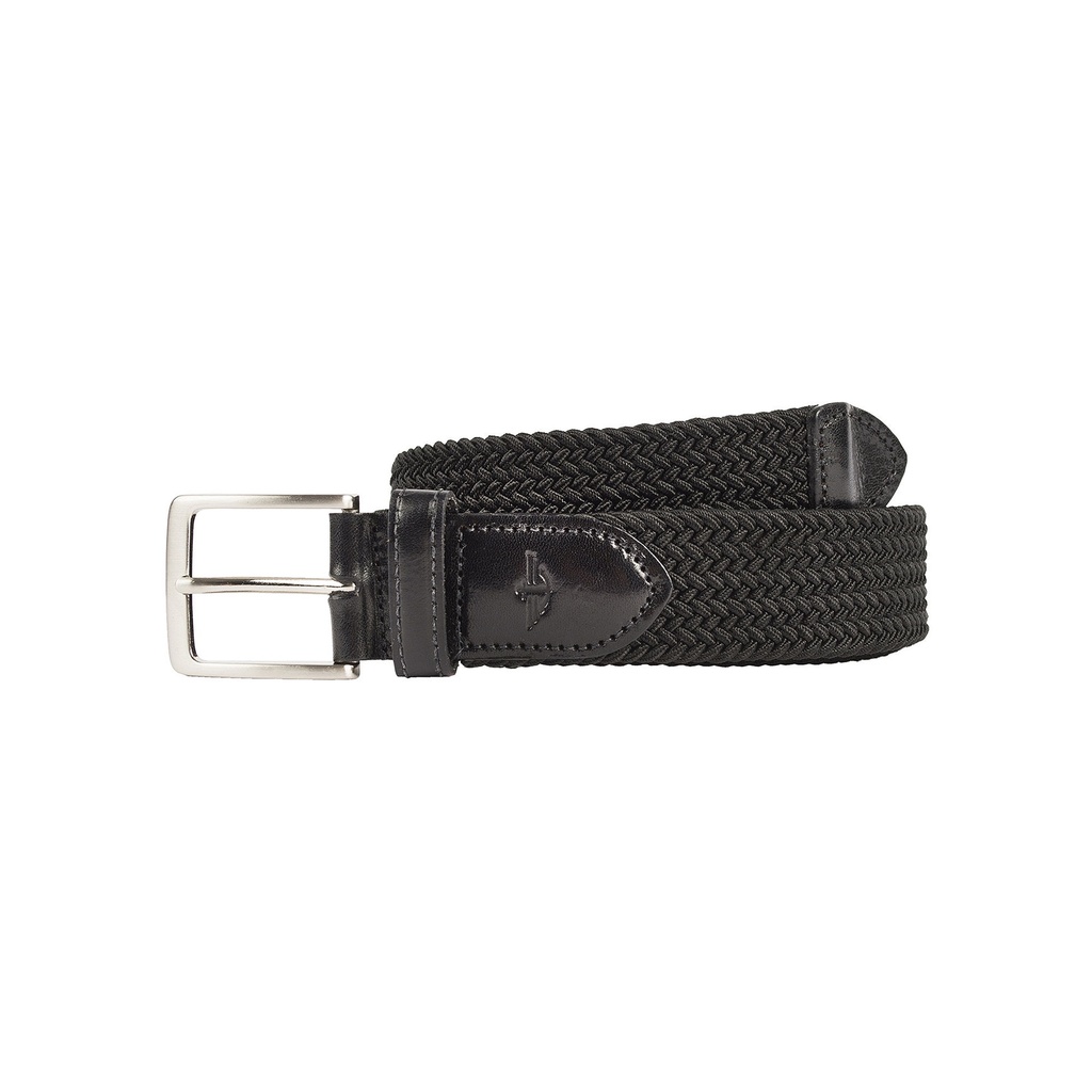 Men's Dockers Comfort Stretch Braid Casual Belt, Size: XL, Black