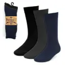 Assorted Pack (3 Pairs) Men's Solid Dressy Fancy Socks 3PKS-DRSY1 medias 