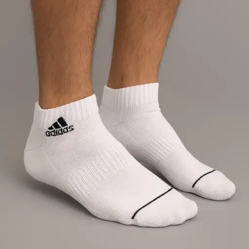 [JFM5811277] ADIDAS TREFOIL QUARTER SOCKS LOG