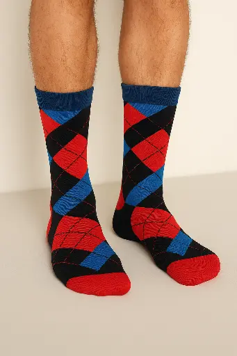 [JFM5811279] Socks Vivid & Sox graficos medias