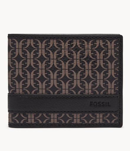 [JFM5818078]  Cartera Fossil Men's Lufkin PVC Bifold