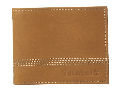 [JFM5818088] Timberland Cloudy Quad Billfold Wallet Brown Light - Wallets at Academy Sports